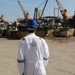 Sea2Cradle's on-site surveyors check the quality and progress of the work