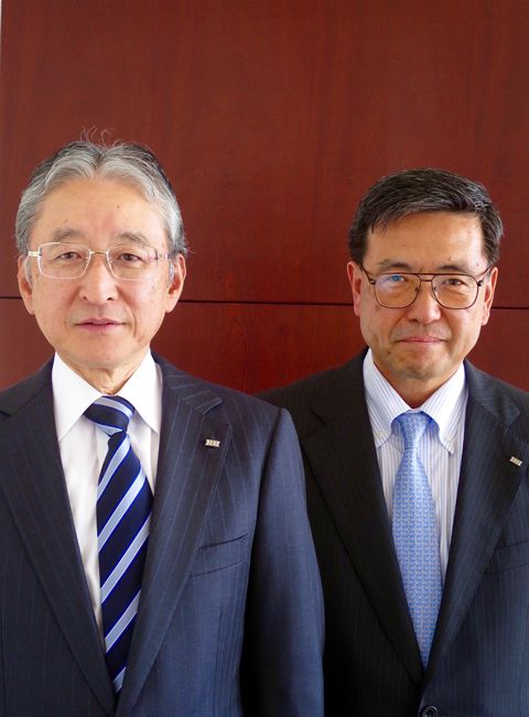 Tamotsu Saito, President and Chief Executive Officer, IHI Corporation and Taizo Suga, President and Chief Executive Officer, IHI Asia Pacific Ptd. Ltd.
