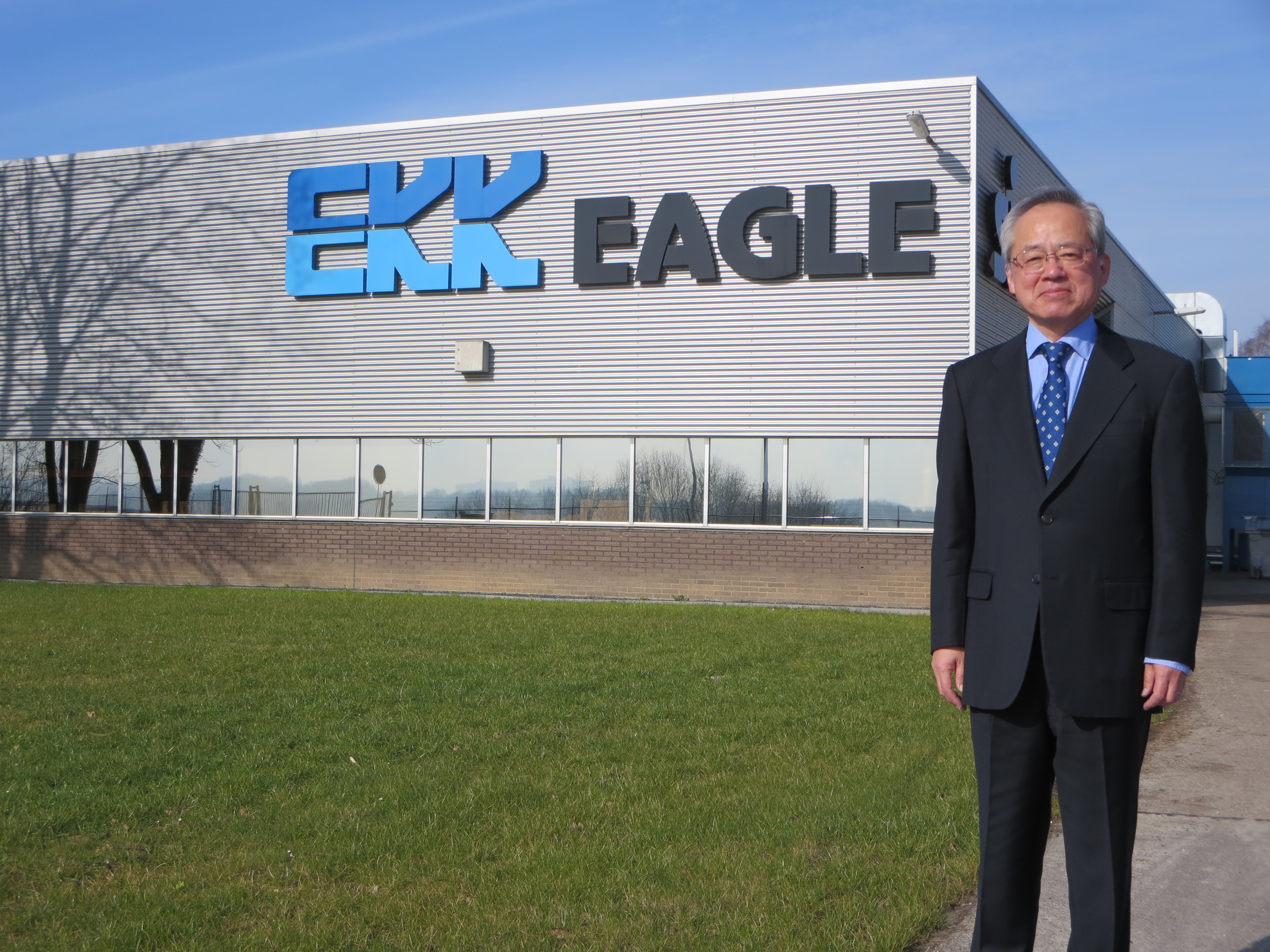 Japan - Hiroaki Wakui, Managing Director of Meiden Asia Pte Ltd and Ko Yamamoto, Managing Director of Meiden Singapore Pte Ltd