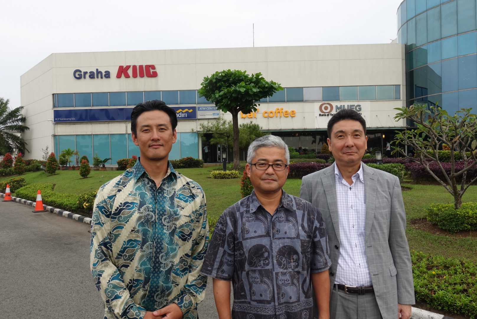 Japan - Hiroaki Wakui, Managing Director of Meiden Asia Pte Ltd and Ko Yamamoto, Managing Director of Meiden Singapore Pte Ltd