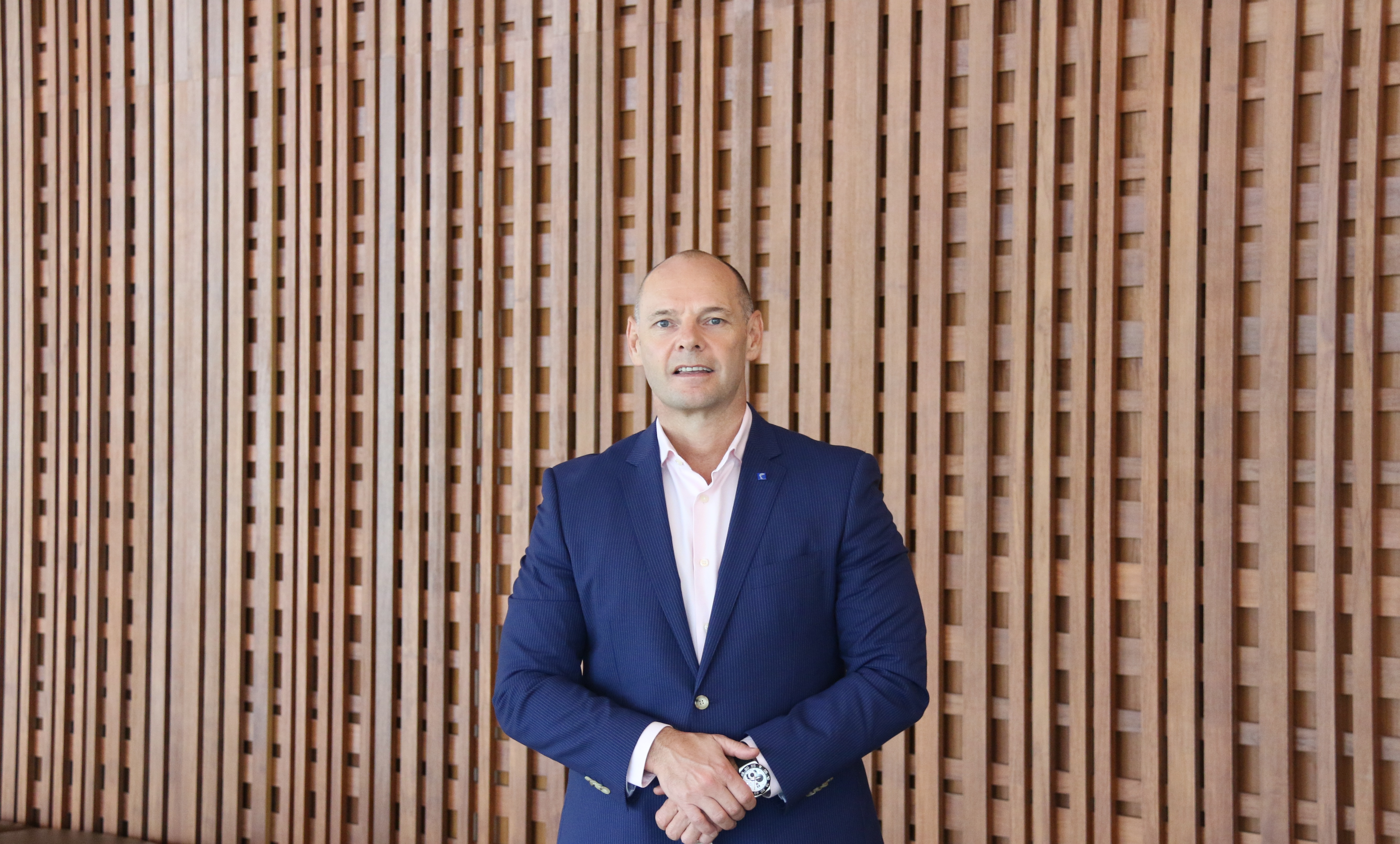 Japan - Hiroaki Wakui, Managing Director of Meiden Asia Pte Ltd and Ko Yamamoto, Managing Director of Meiden Singapore Pte Ltd