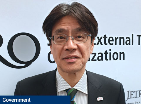 Actively encouraging businesses to look at opportunities in Japan and Canada